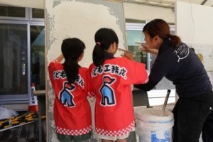 こどもたちと大山さん