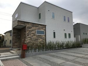 由布市狭間町　サラダホーム新築建売物件　外観2