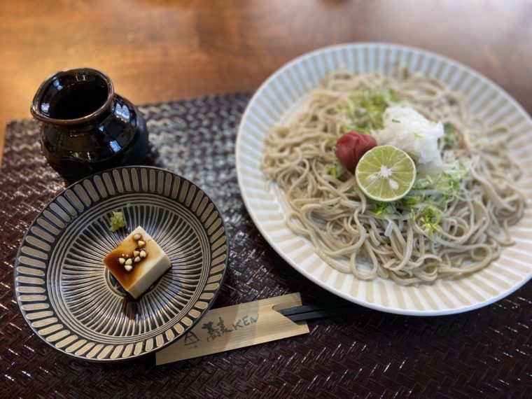 夏はお蕎麦